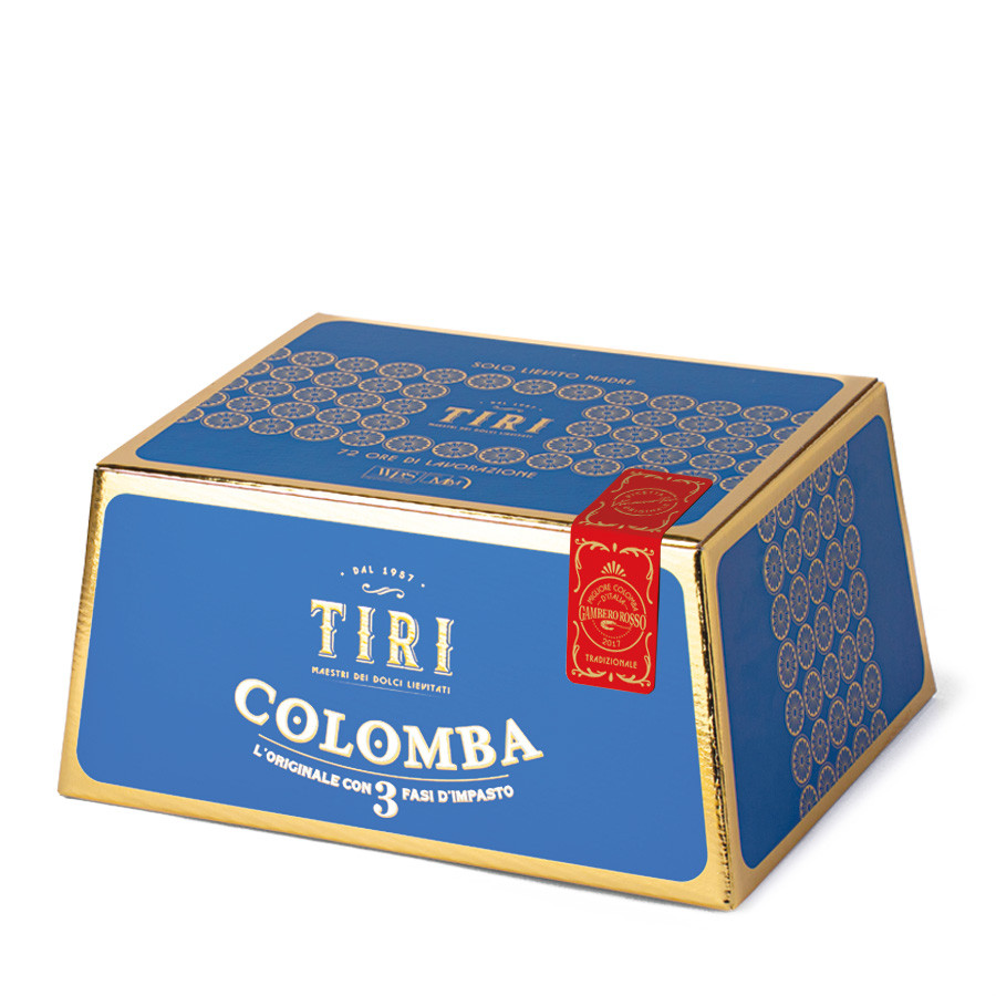 Schachtel vom Colomba von Tiri/Osterkuchen