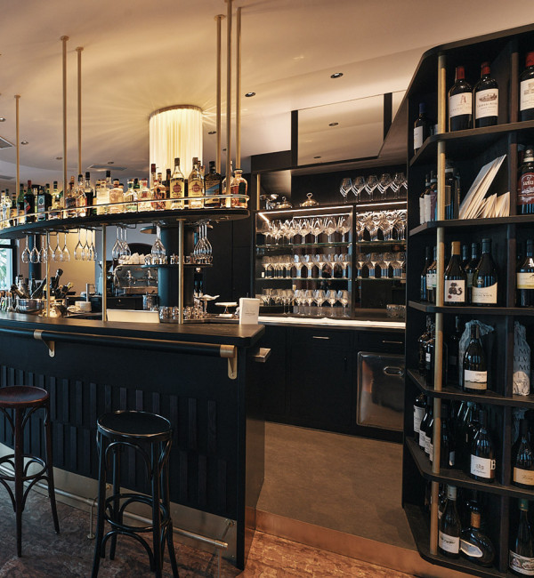 Blick auf unsere Getränke-Theke/Bar